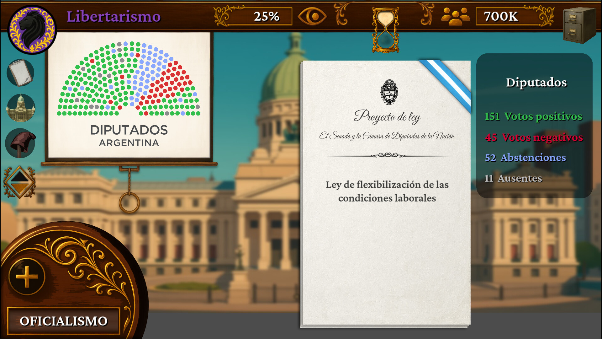QSVT: ¡Que se vayan todos! Screenshot 1