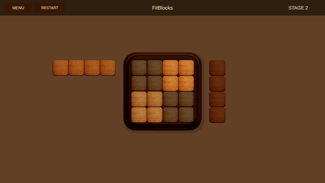 FitBlocks～Wooden block puzzle～ Screenshot 2