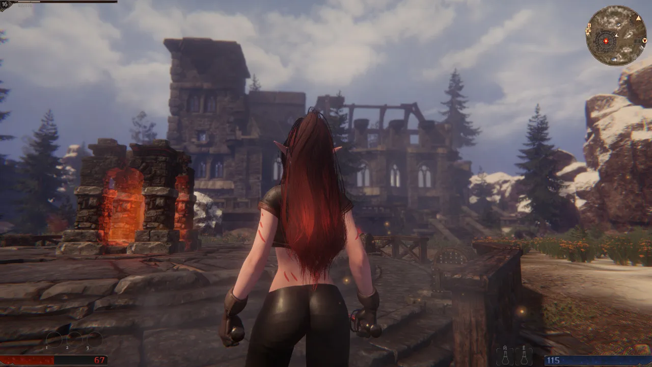 Elven Huntress: Sunveil Demo Screenshot 3