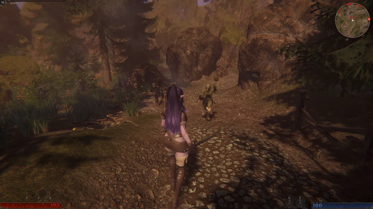 Elven Huntress: Sunveil Demo Screenshot 12