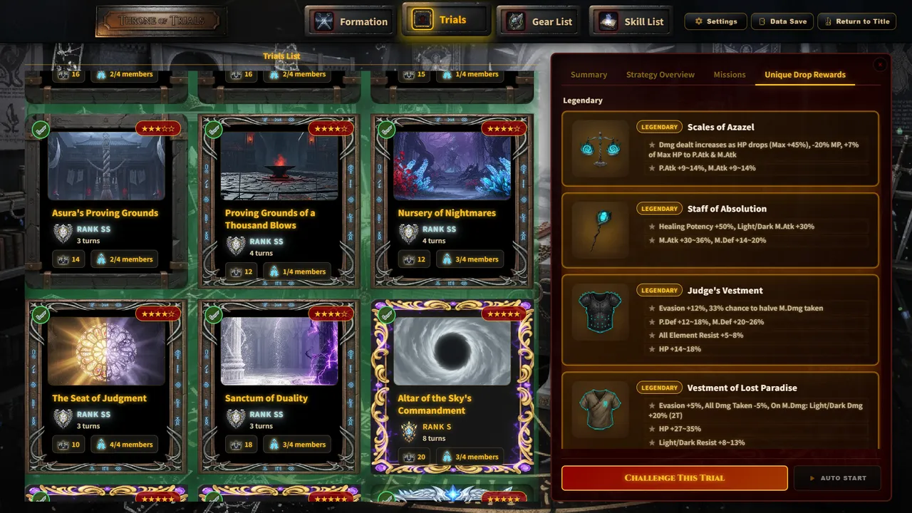 Throne of Trials Screenshot 5
