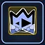Win Blue Crown icon