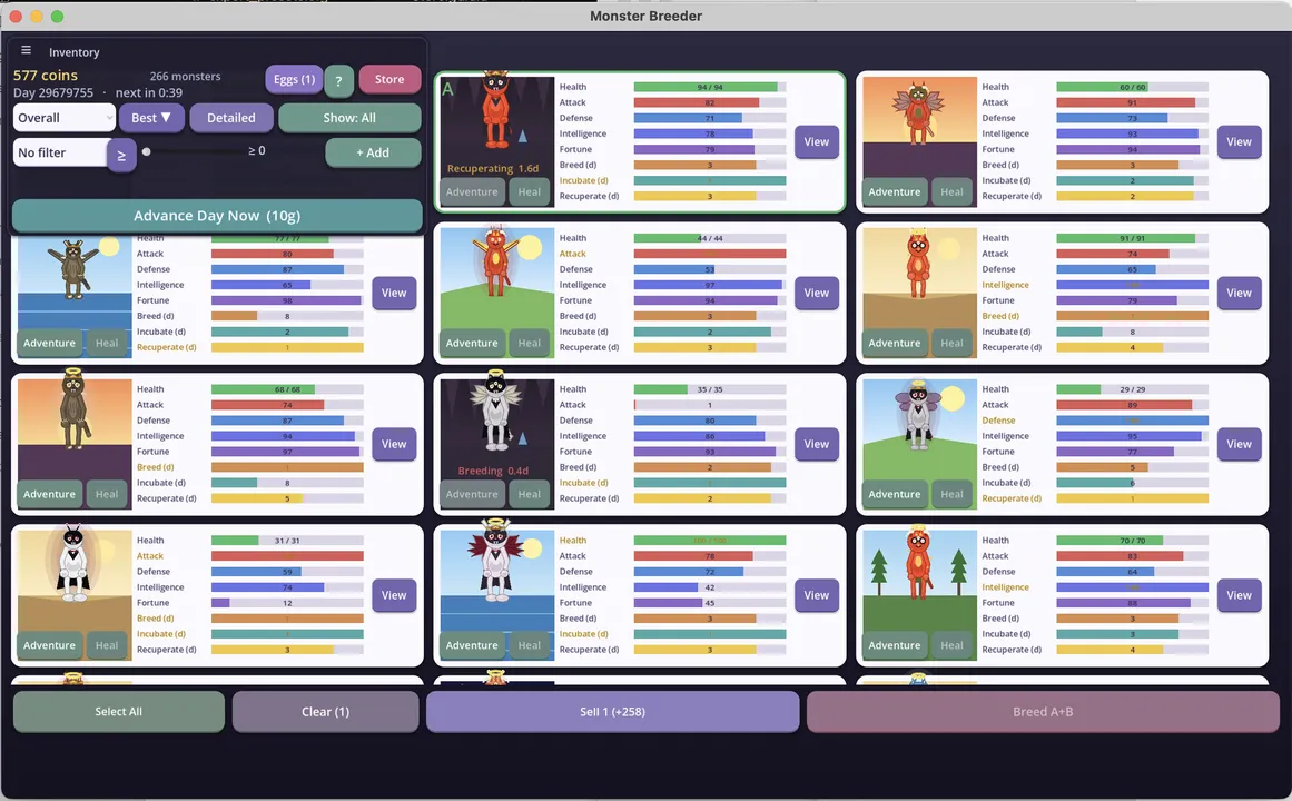 Monster Breeder Screenshot 5