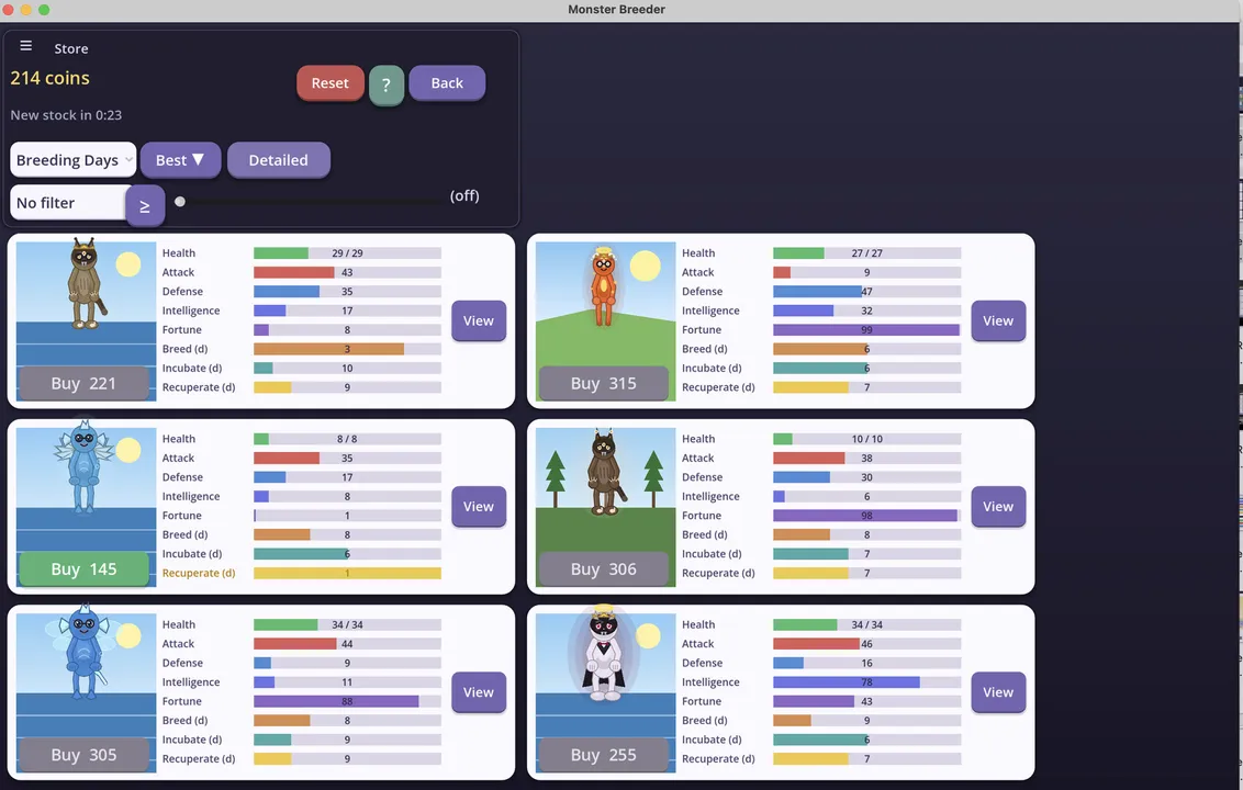 Monster Breeder Screenshot 9