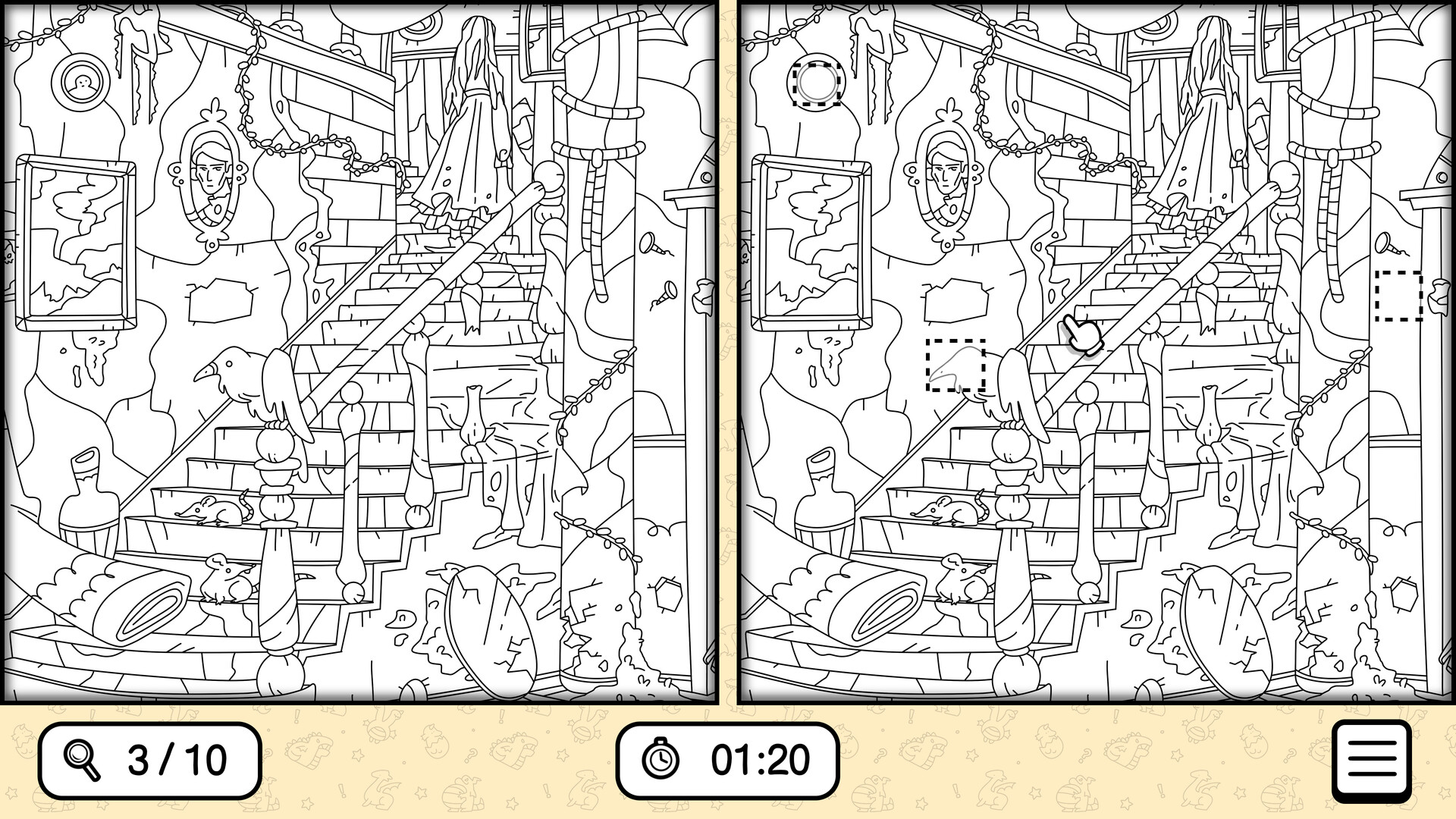 There's No Differences: Dragons Screenshot 1