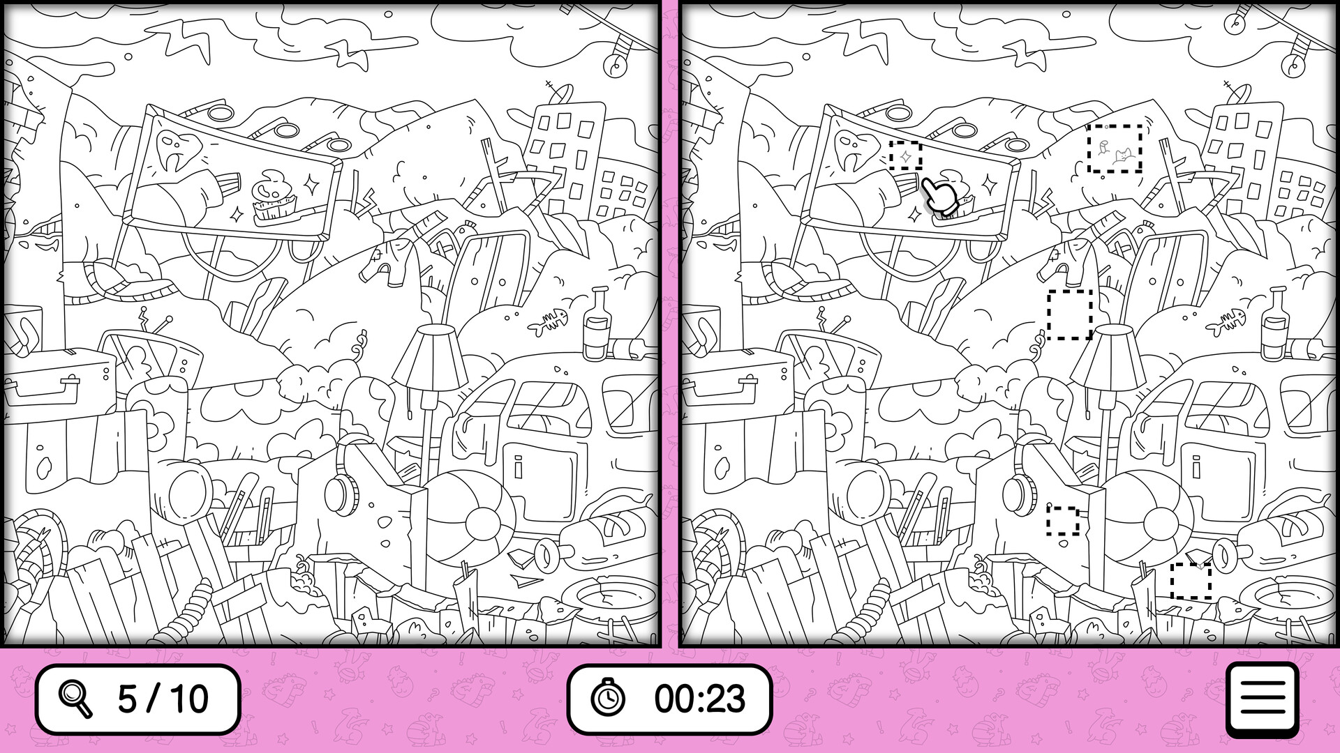 There's No Differences: Dragons Screenshot 3