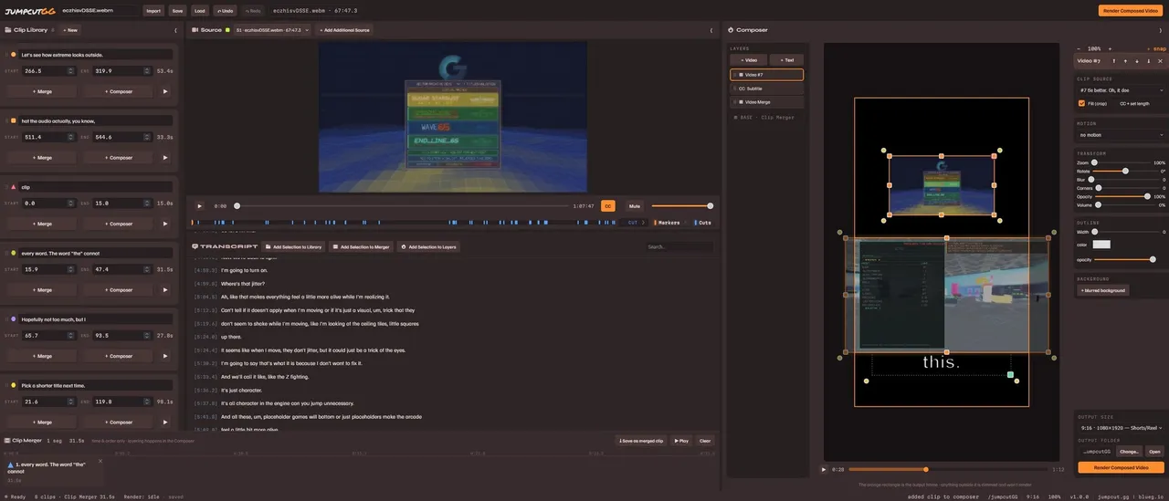 jumpcutGG Screenshot 3