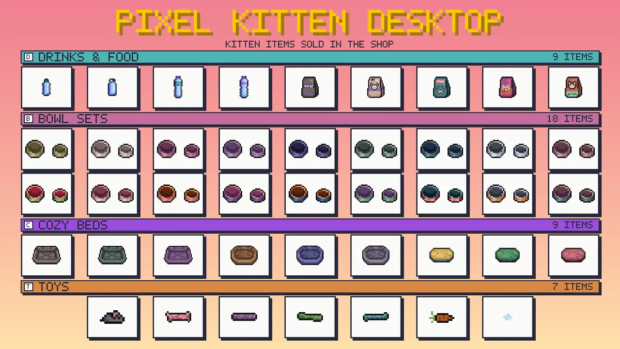 Pixel Kitten Desktop Screenshot 3