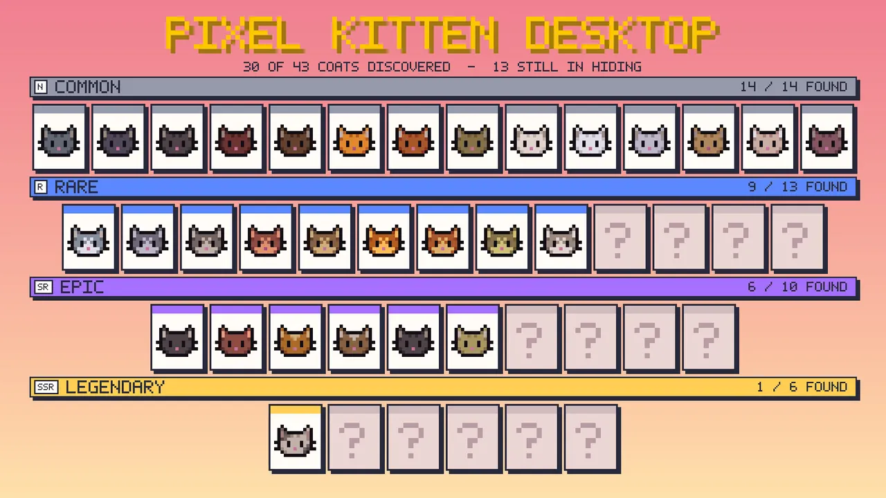Pixel Kitten Desktop Demo Screenshot 4