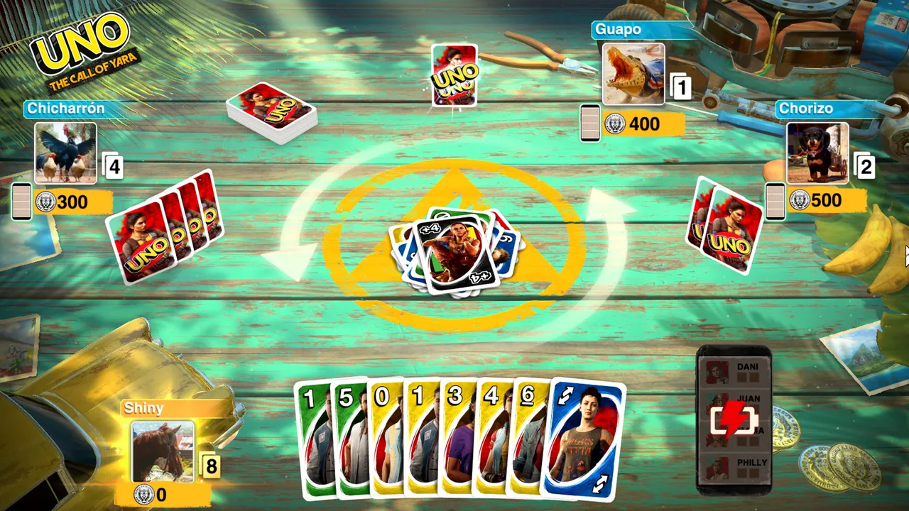 Uno - The Call of Yara Theme Screenshot 7