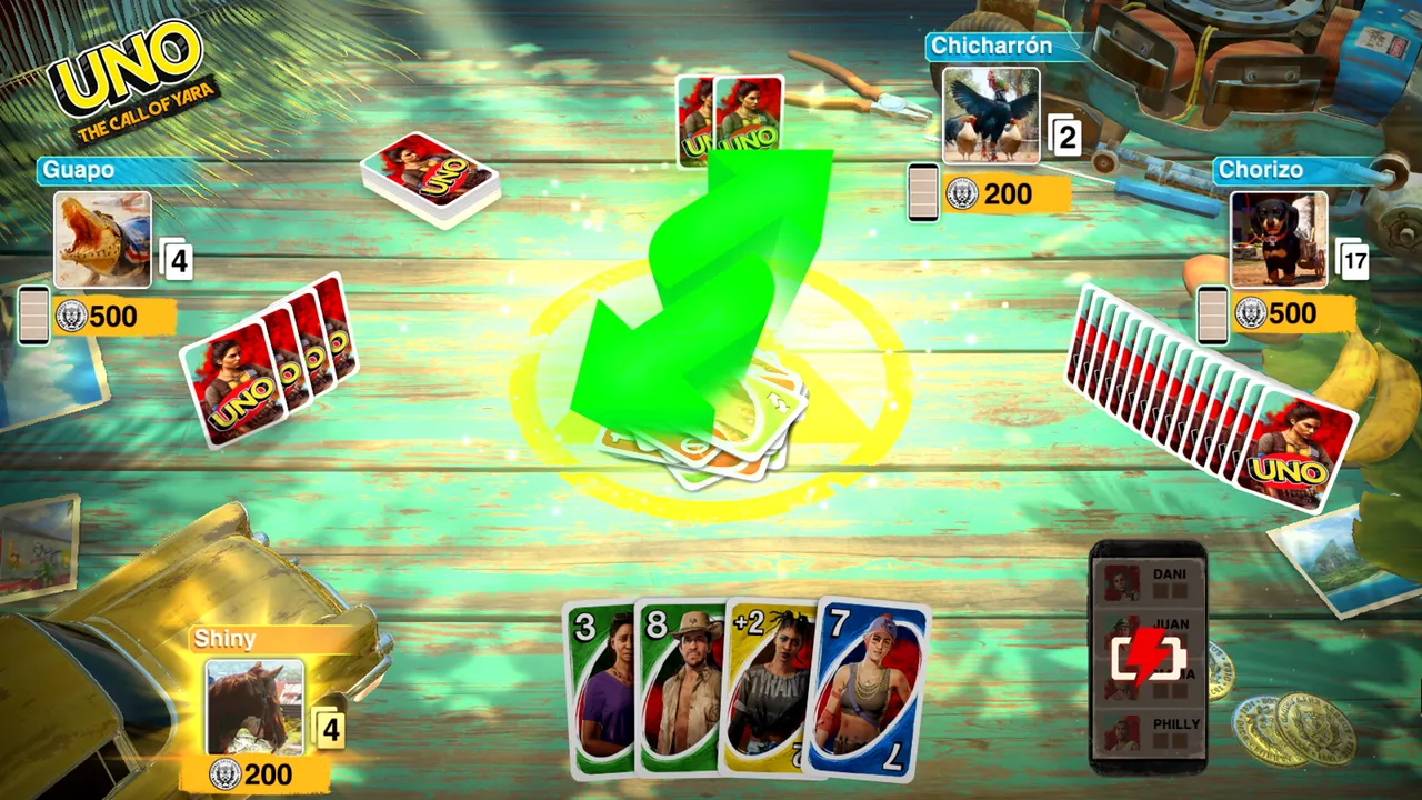 Uno - The Call of Yara Theme Screenshot 6