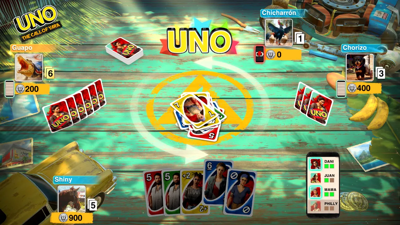Uno - The Call of Yara Theme Screenshot 3