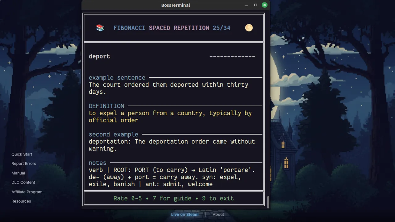 FlashBoss - Latin Roots Screenshot 4