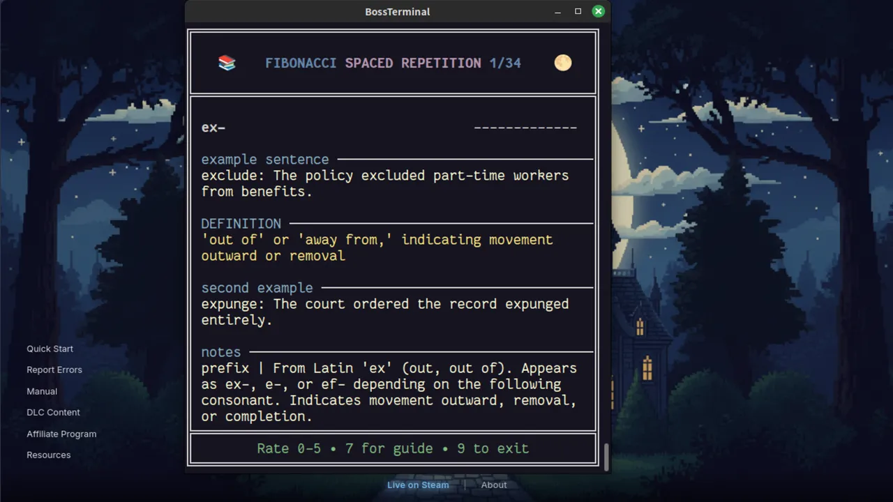 FlashBoss - Latin Roots Screenshot 2