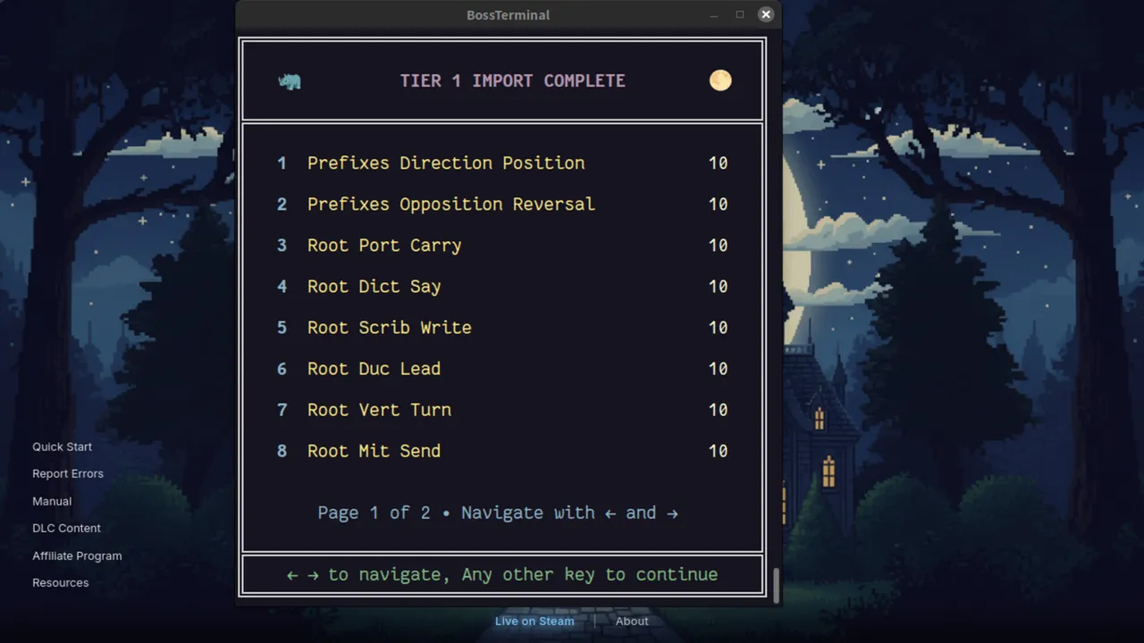 FlashBoss - Latin Roots Screenshot 1