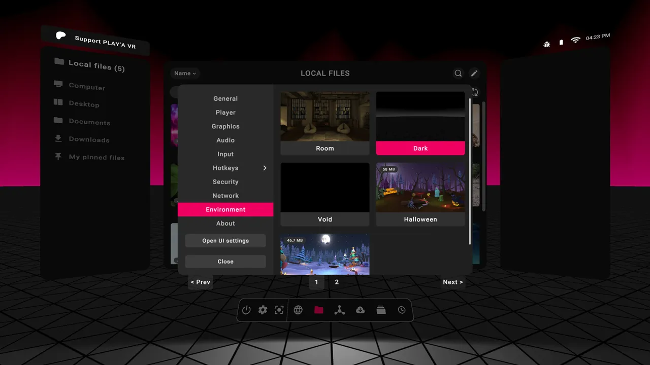 PLAY'A VR  Video Player Screenshot 5