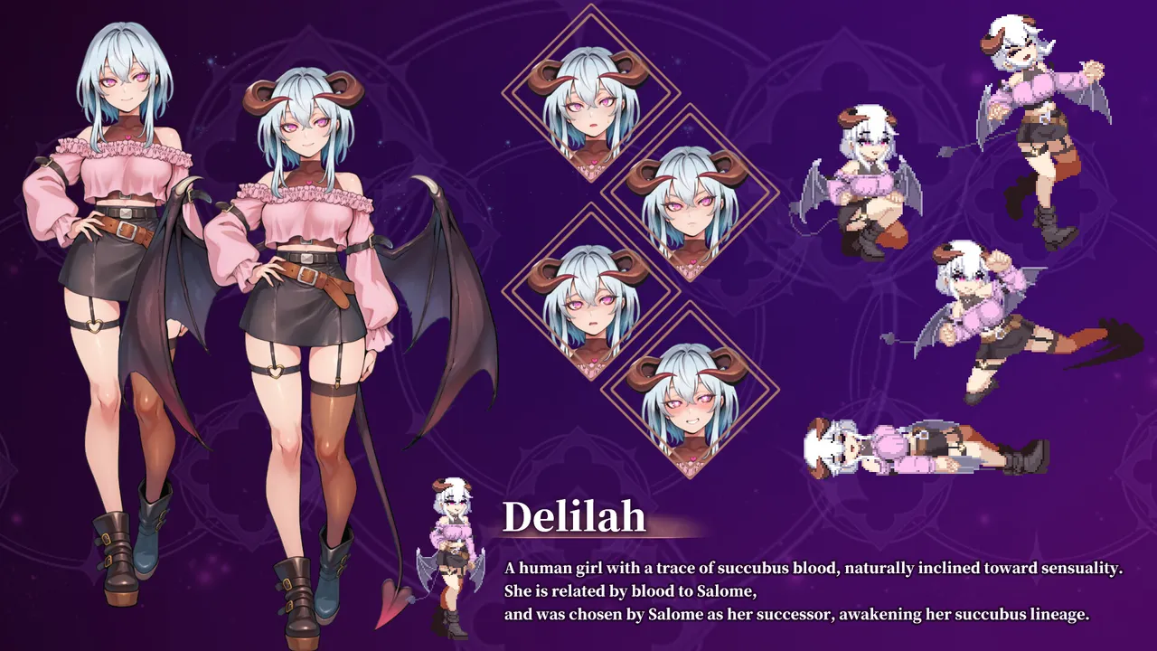Succubus Successor - Digital Artbook Screenshot 1
