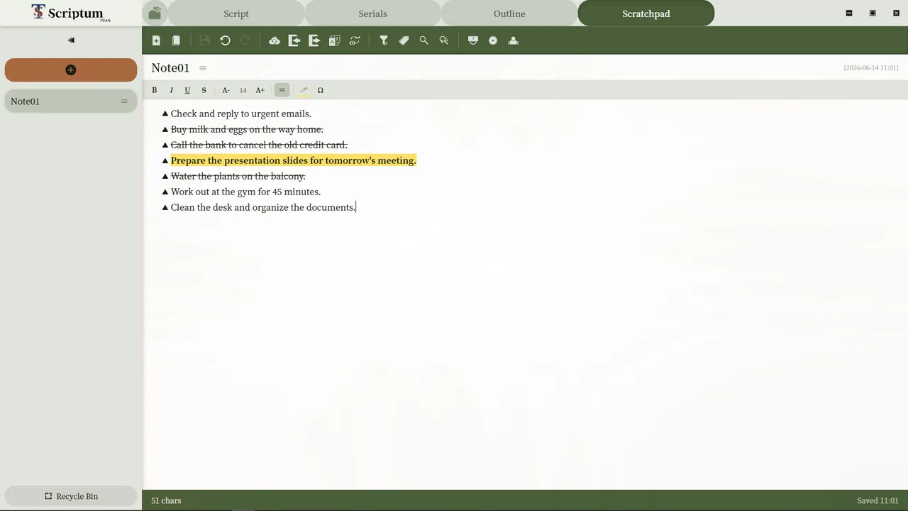 築字師 TUAN: Scriptum Screenshot 4
