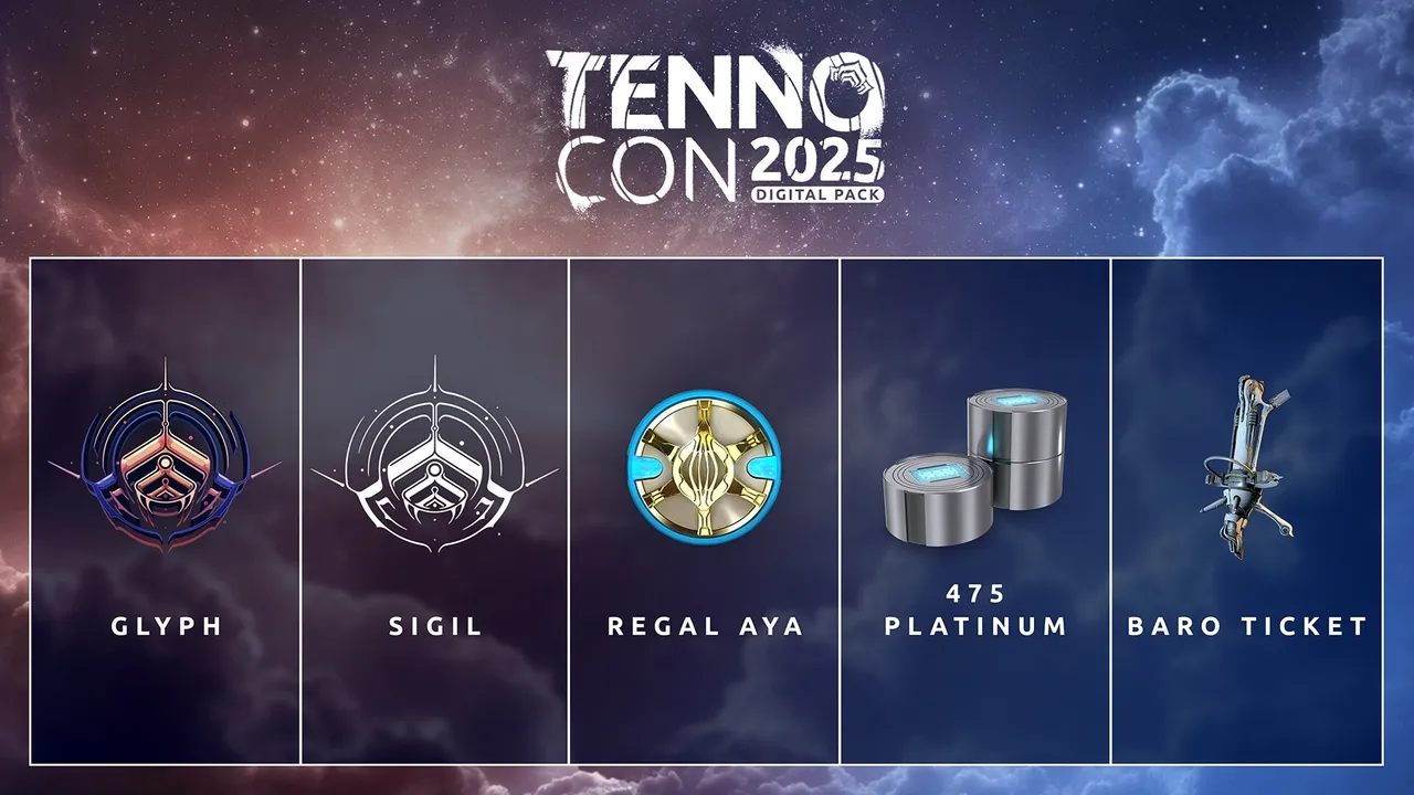 Warframe: TennoCon 2025 Digital Pack Screenshot 0