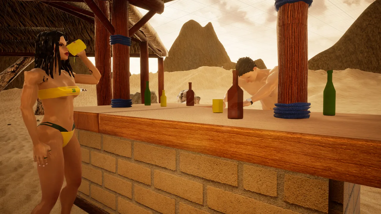 Bikini Island Cricket Screenshot 4
