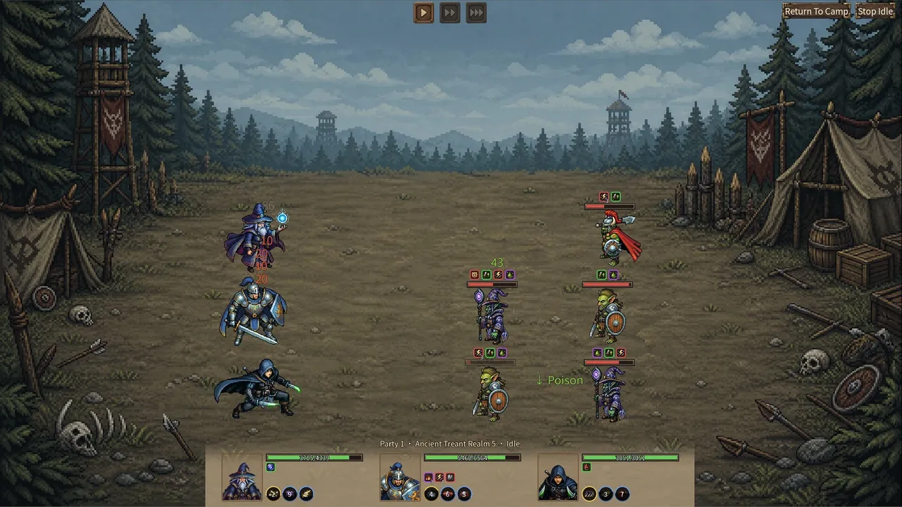 Camp & Conquer Screenshot 0