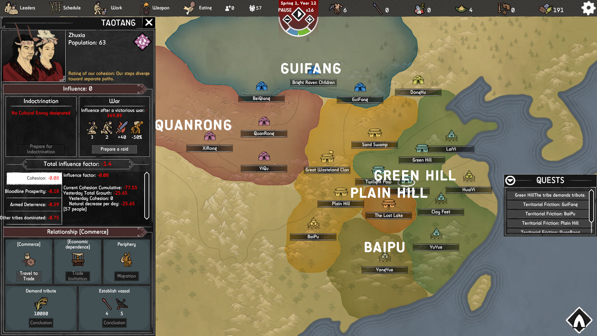 Primitive Society Simulator Screenshot 0