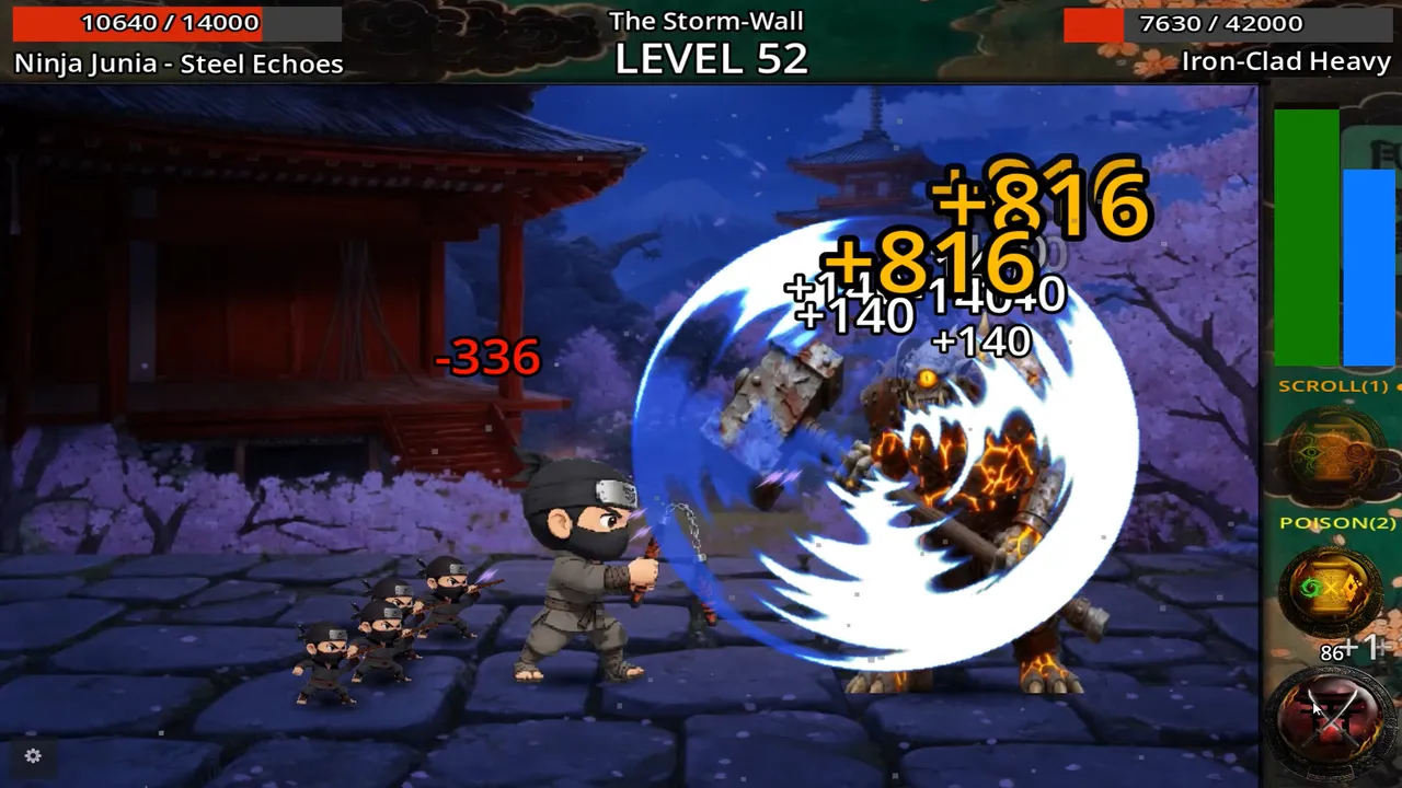Ninja Junia Screenshot 1