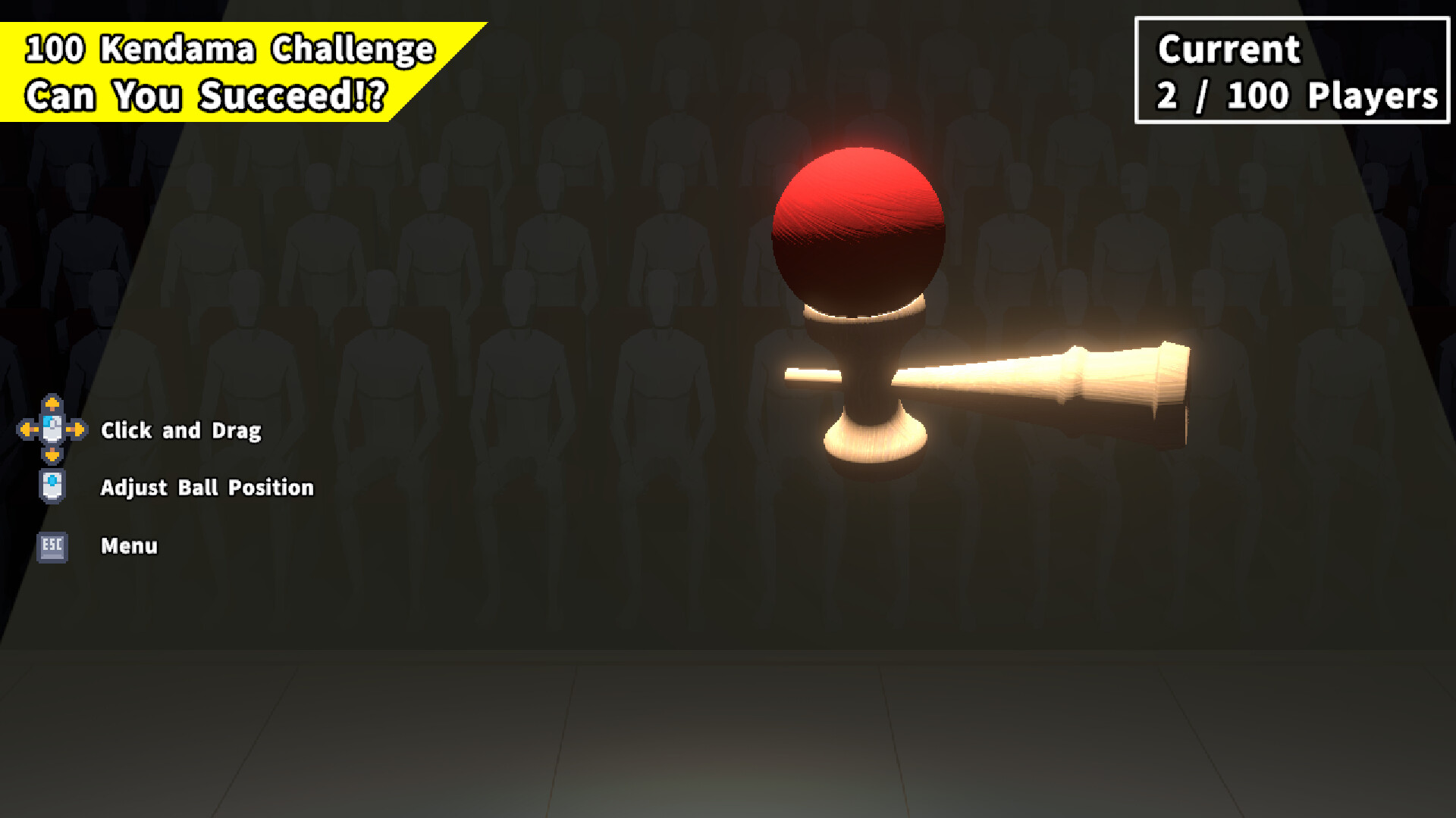The Kendama Challenge: 100 Players Screenshot 3