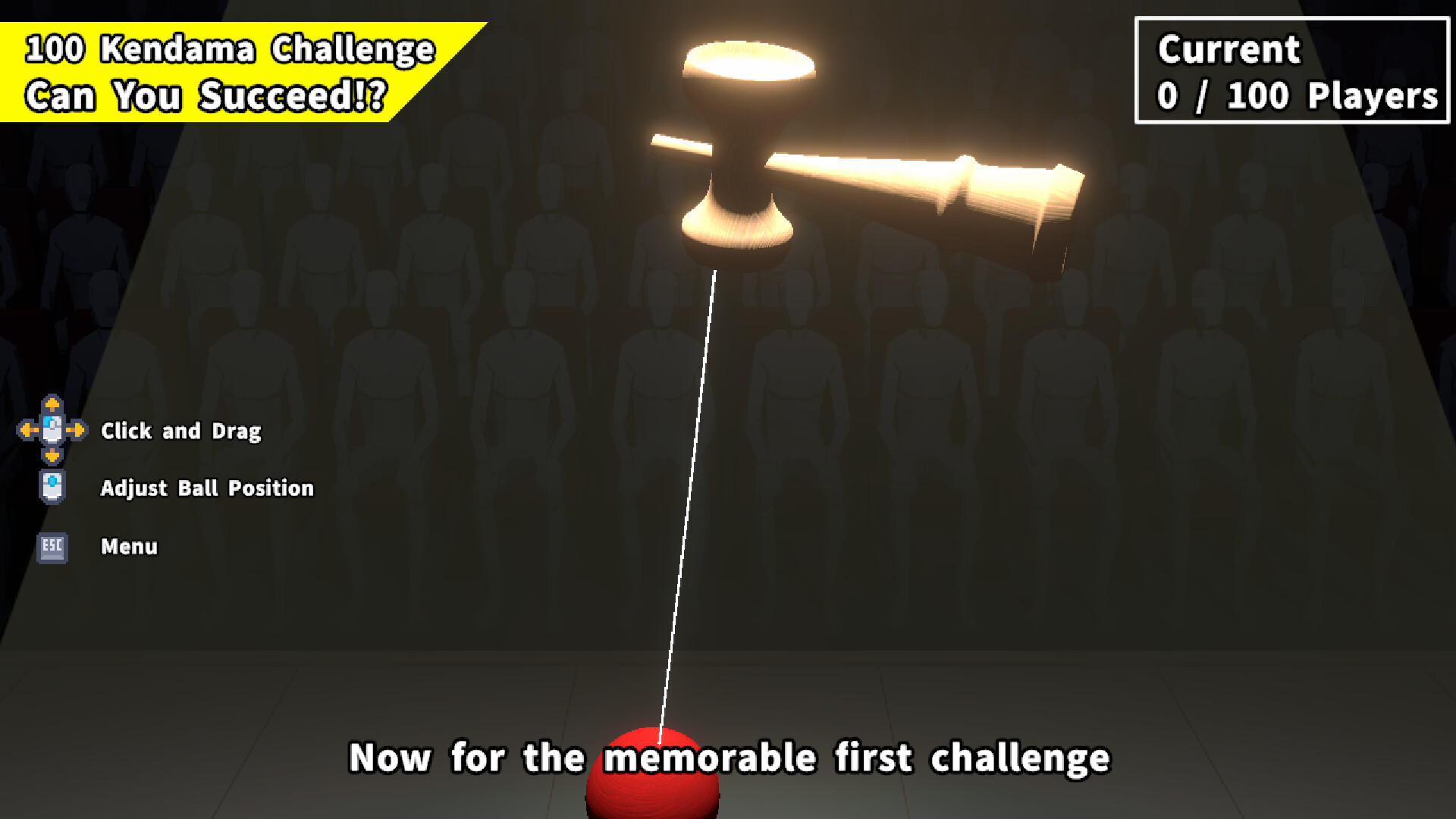 The Kendama Challenge: 100 Players Screenshot 0