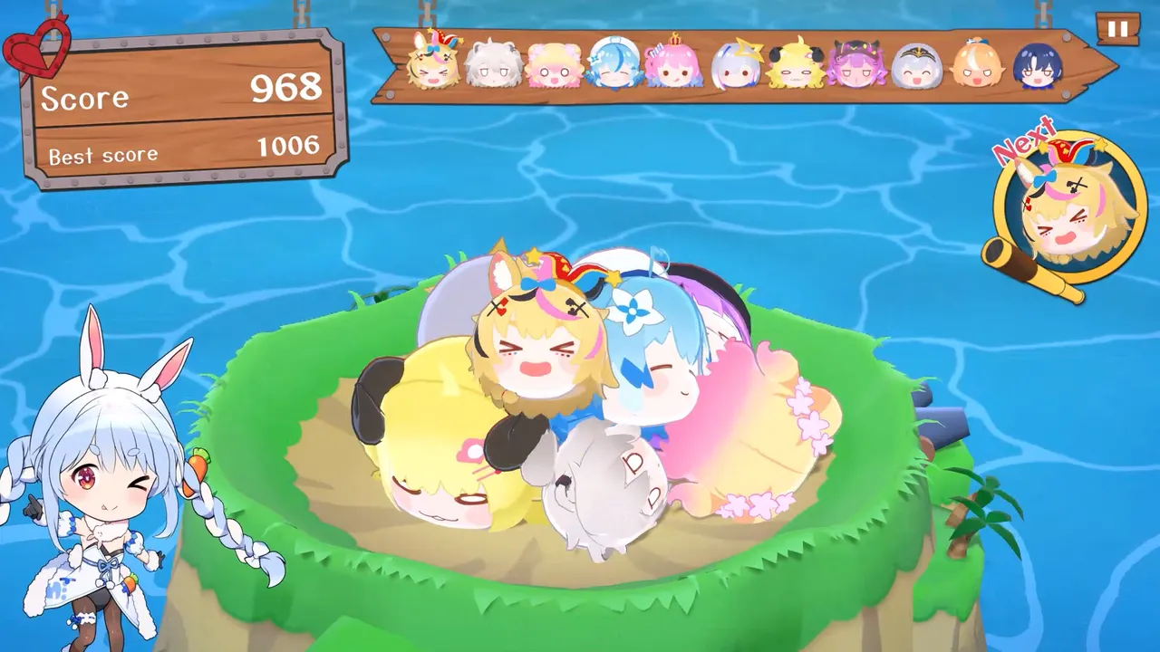 hololive Treasure Mountain Usada Pekora's "Hiya-Peko DLC" Screenshot 0