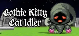 Gothic Kitty Cat Idler