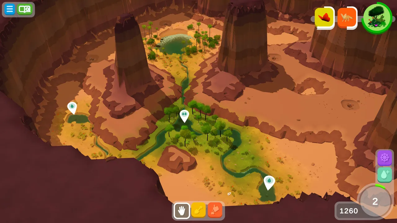 WATERFUL: a tiny oasis builder Screenshot 2