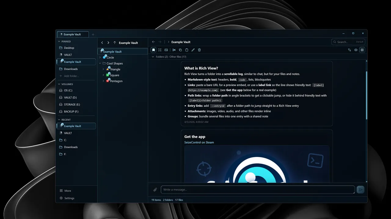 SeizeControl - App Themes Screenshot 2