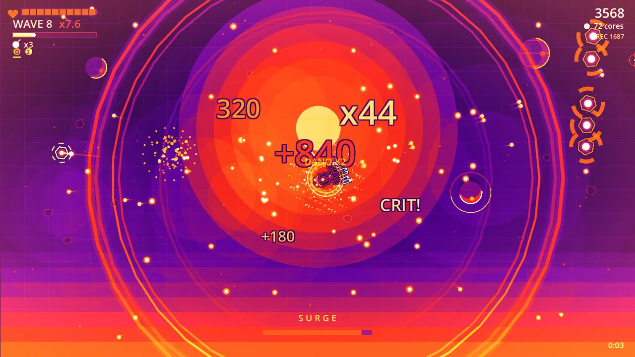 NEON SURGE Screenshot 2