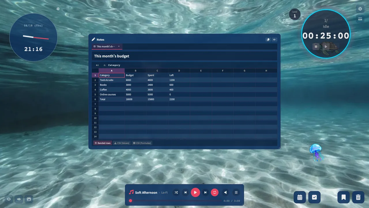 Lofi Lagoon Screenshot 1