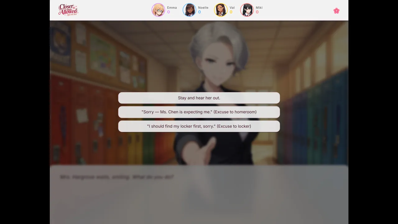 Closer than Allowed: After the Bell Screenshot 2