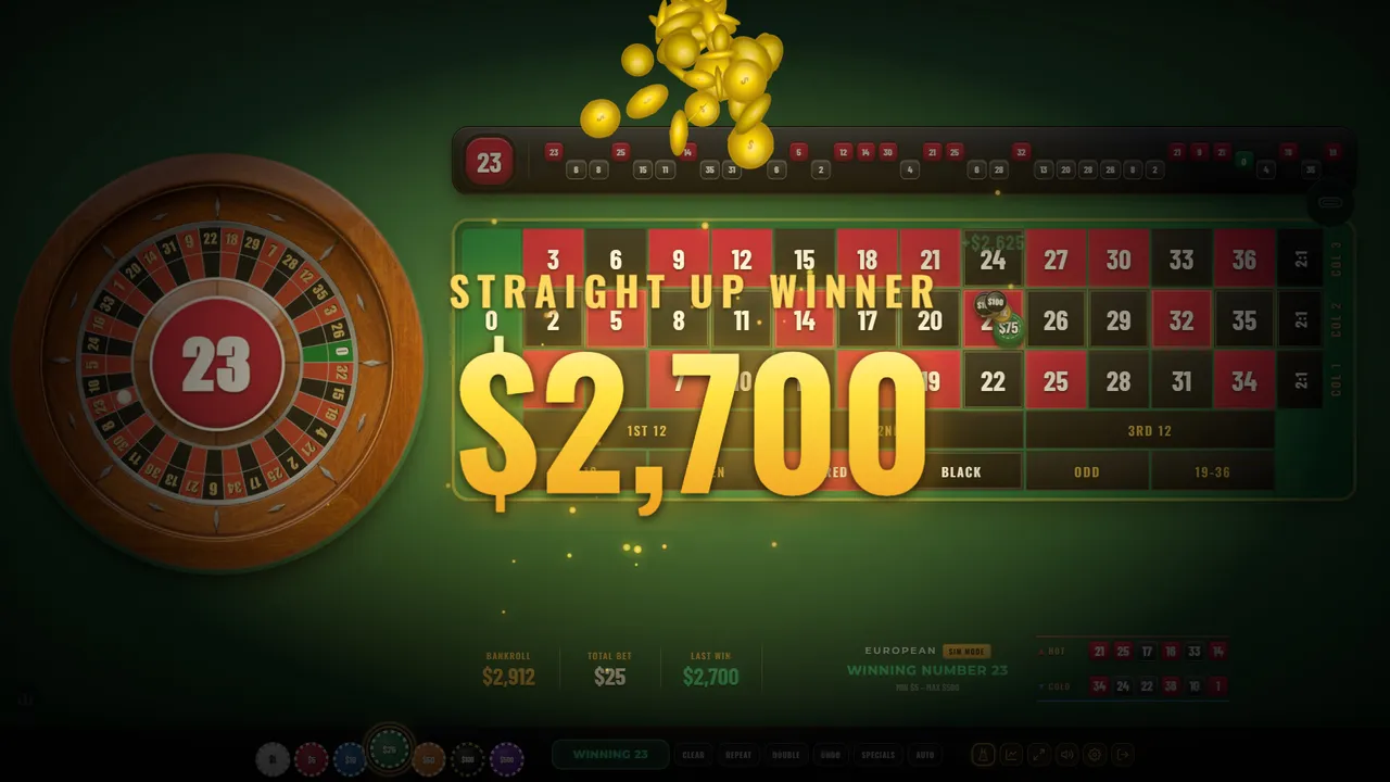 Roulette Salon - The Ultimate Casino Roulette Simulator Screenshot 1