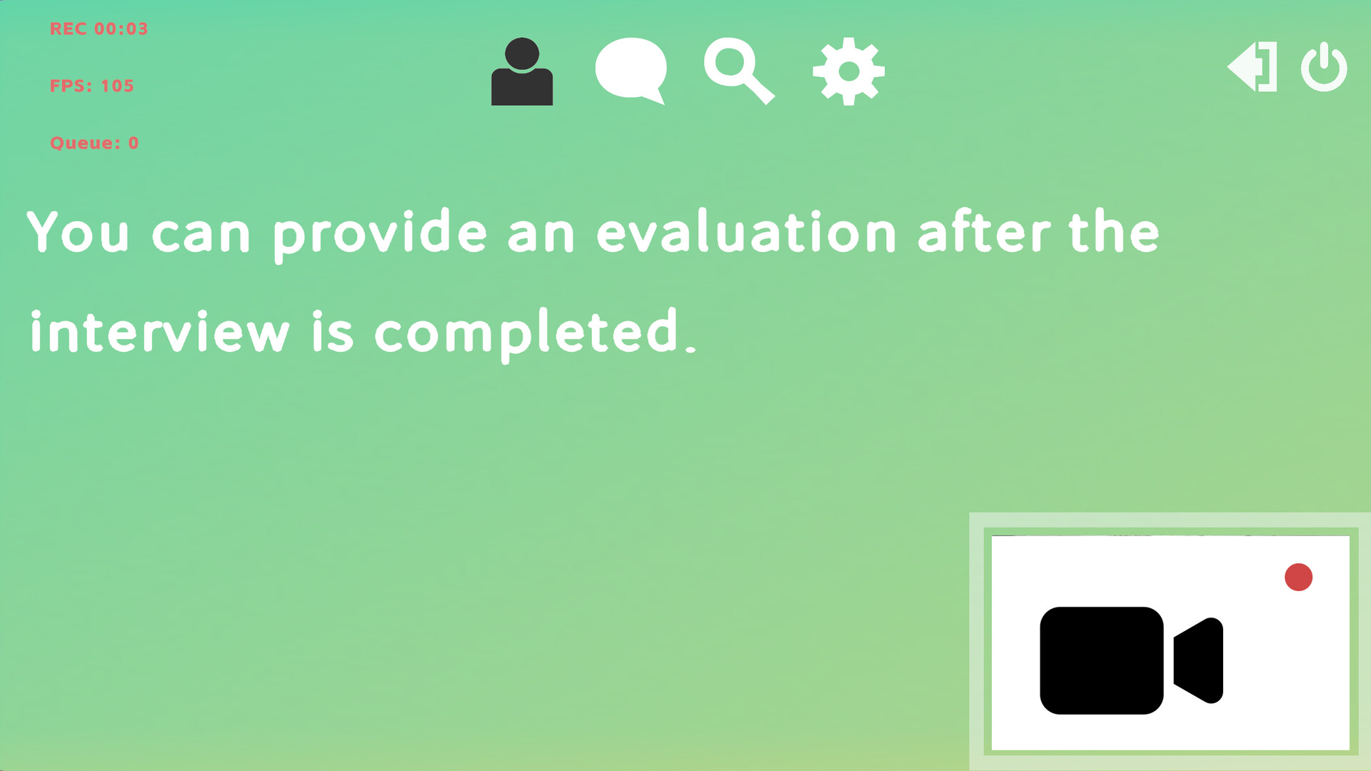 Interview Simulator Screenshot 1