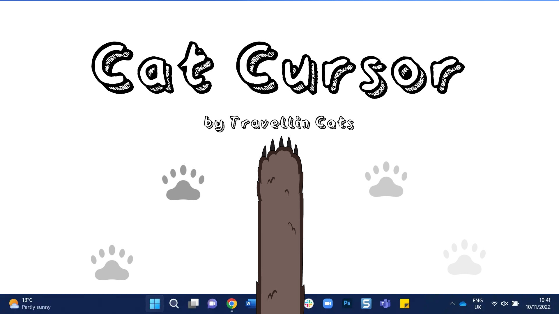 Cat Cursor by Travellin Cats Screenshot 3