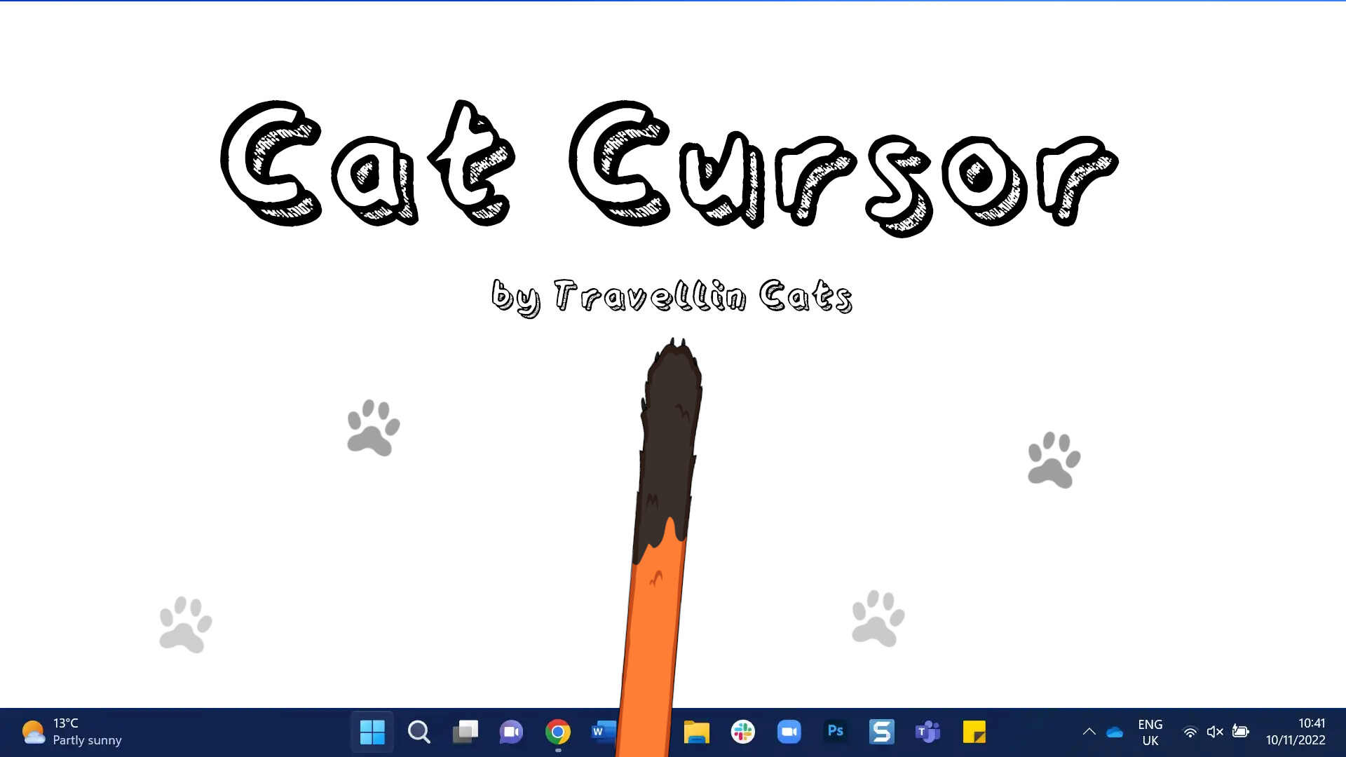 Cat Cursor by Travellin Cats Screenshot 4