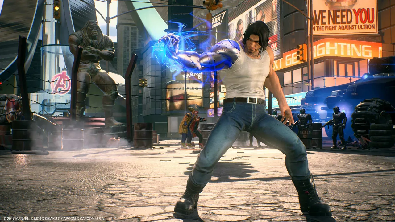 Marvel vs. Capcom: Infinite - Winter Soldier Screenshot 0