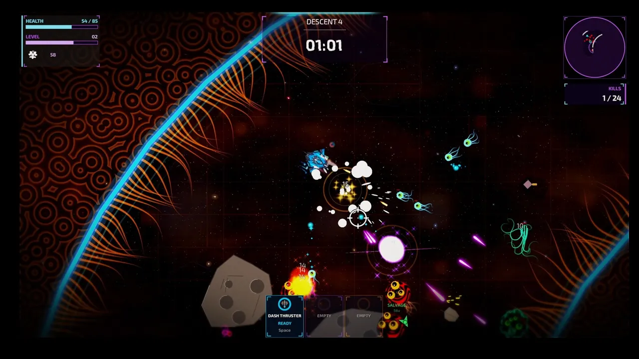 Robits: Quantum Descent Screenshot 0