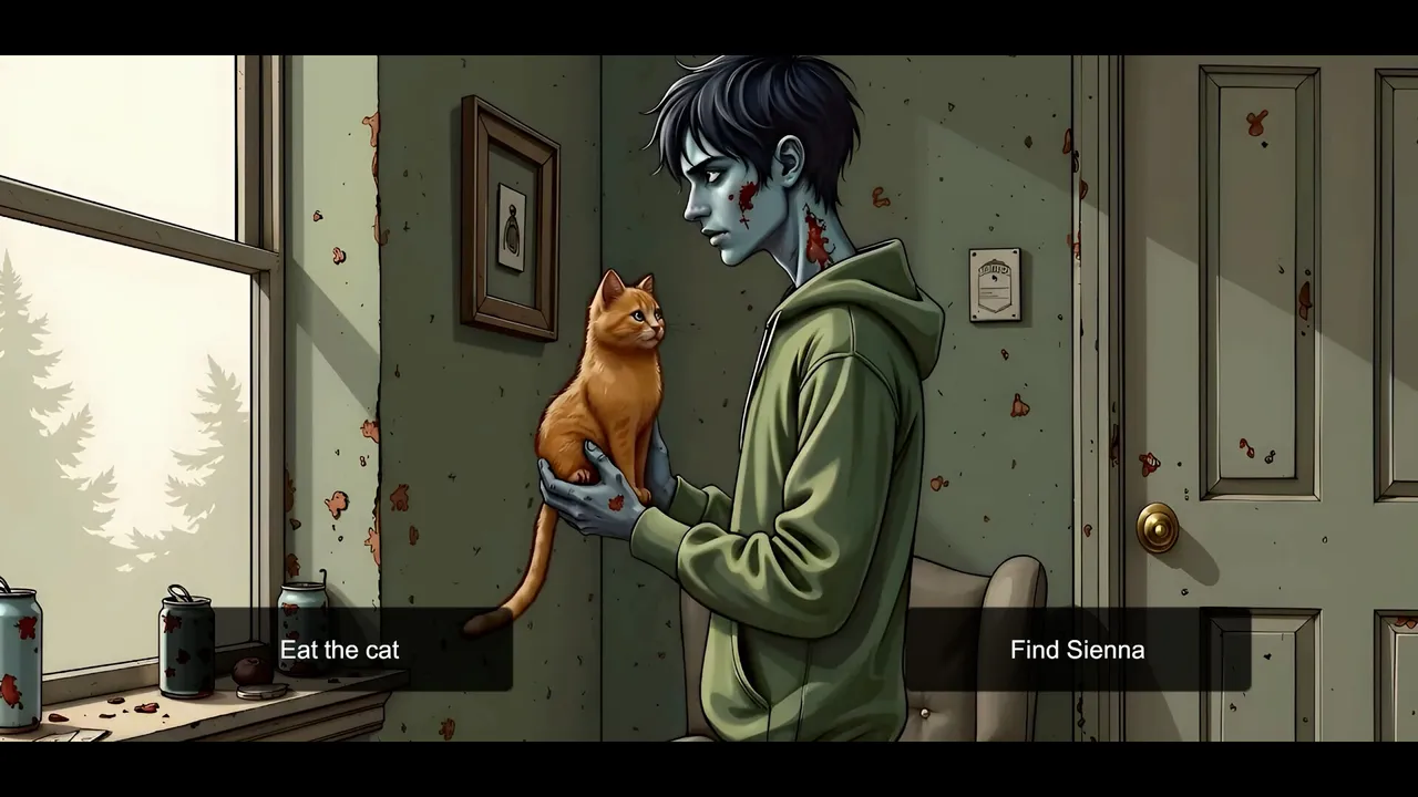 Half Dead: A Zombie Story Game Screenshot 1