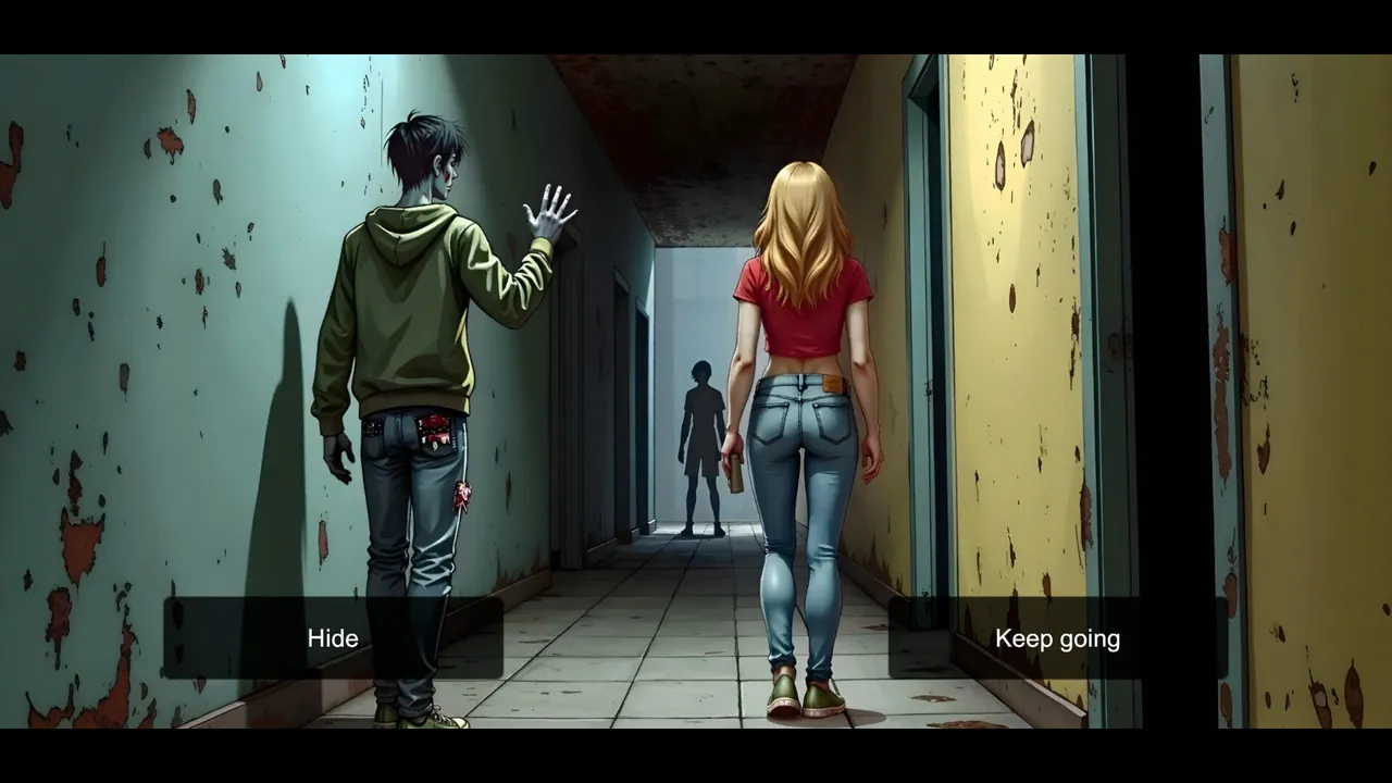 Half Dead: A Zombie Story Game Screenshot 8