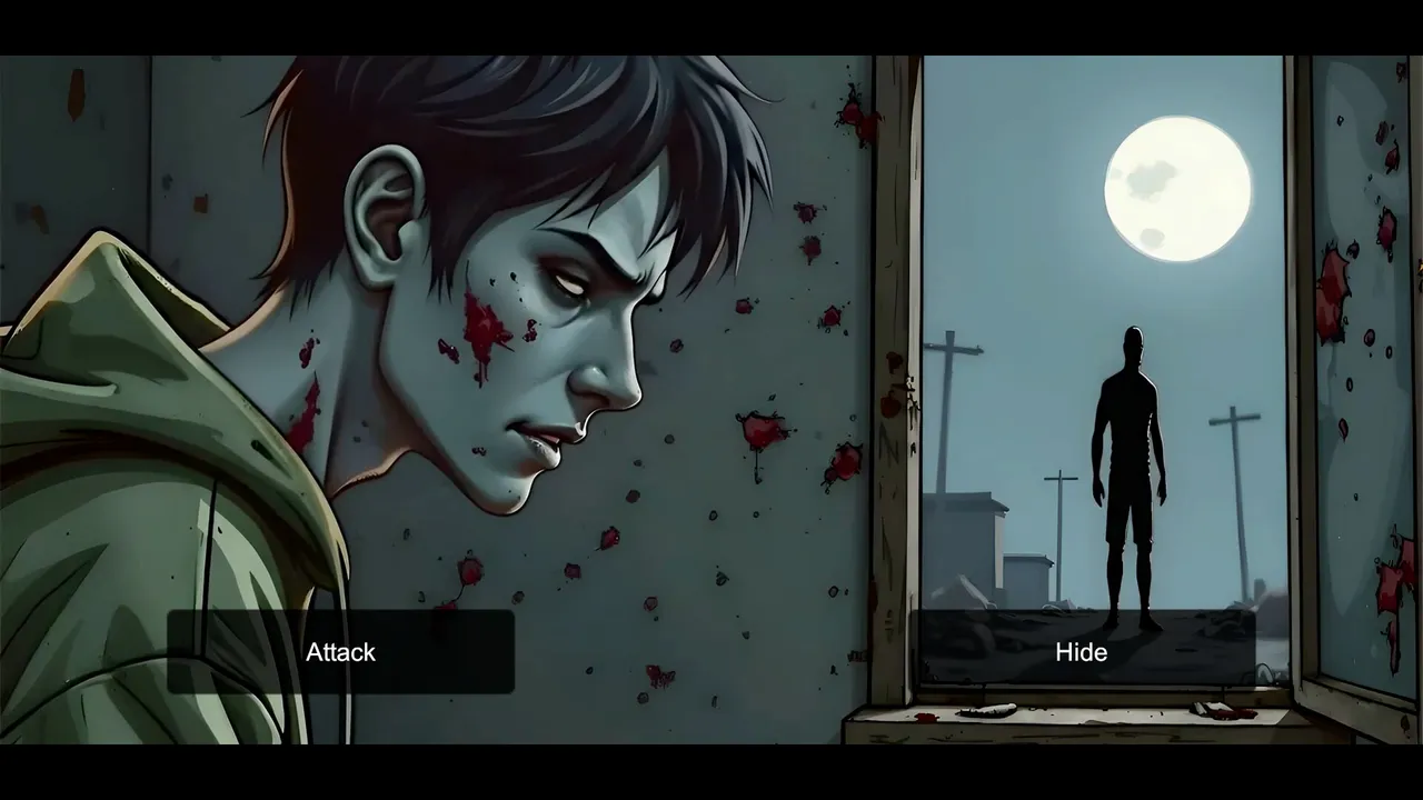 Half Dead: A Zombie Story Game Screenshot 6