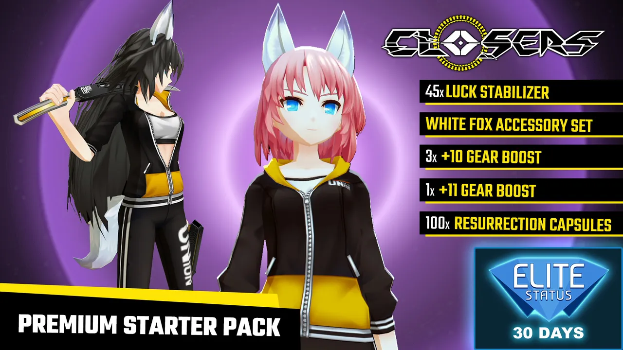 Closers: Premium Starter Pack Screenshot 0
