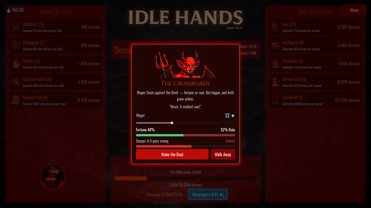 Idle Hands Screenshot 2