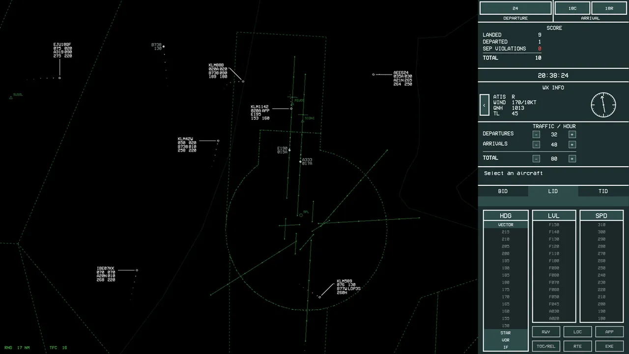 MultiScope Air Traffic Control Screenshot 2