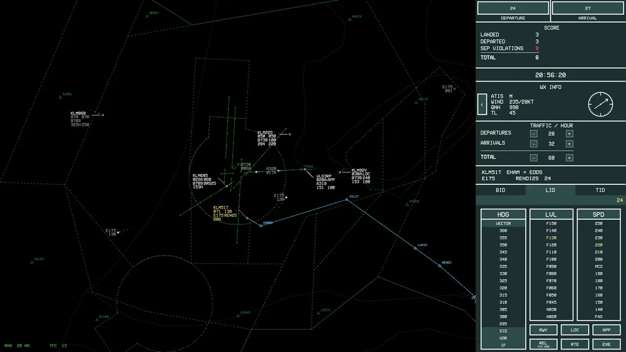 MultiScope Air Traffic Control Screenshot 1