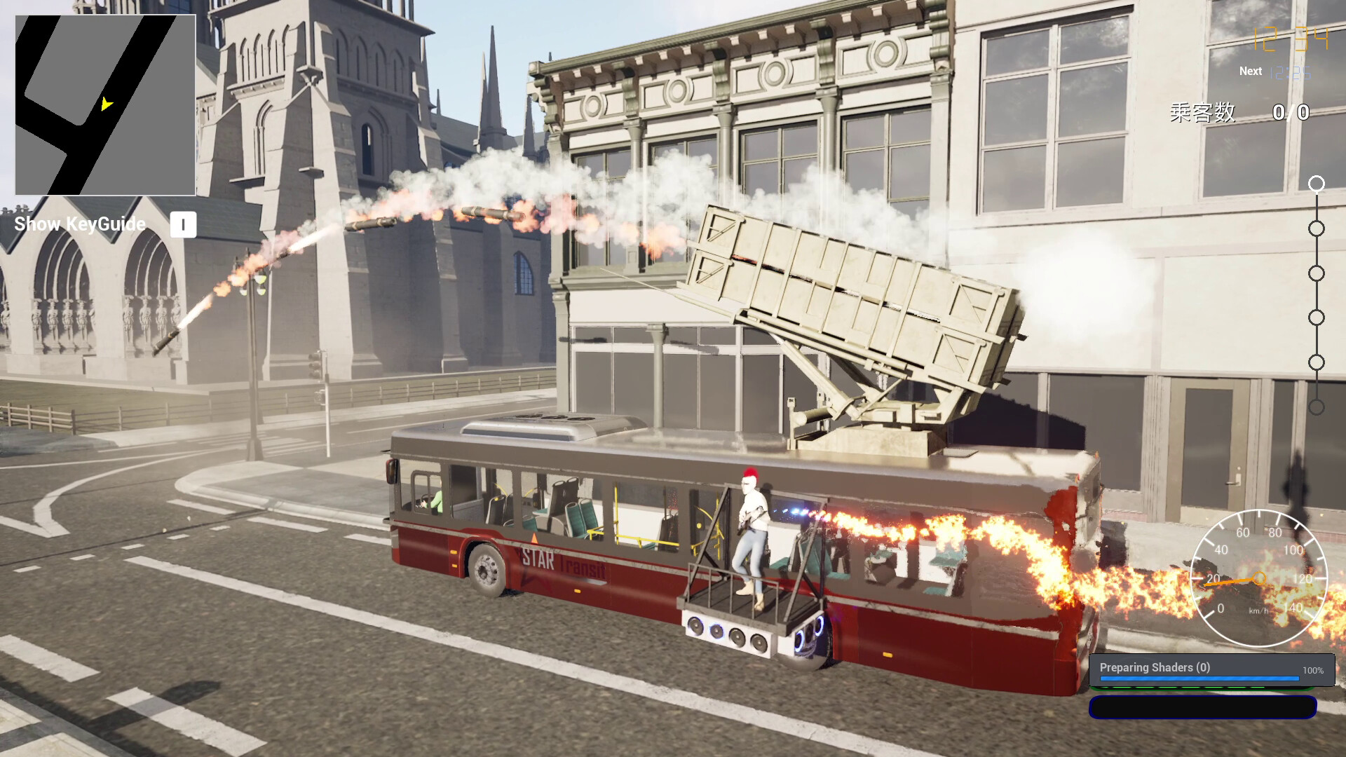 Mad Bus Simulator Screenshot 1